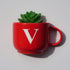 Monogram Cup Planters | Table Accessories | Personalised Gift | Wall Decor